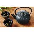 Wholesale inner enamel cast iron kettle set with cups